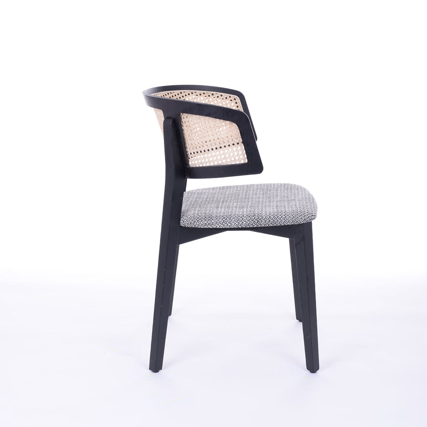 Silla de comedor Sharon ALC - con tapizado/tinte opcional