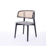 Silla de comedor Sharon ALC - con tapizado/tinte opcional