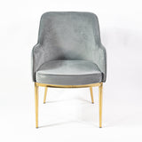 KL Nolan prémium étkezőszék szürke színben