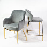 KL Nolan prémium étkezőszék szürke színben