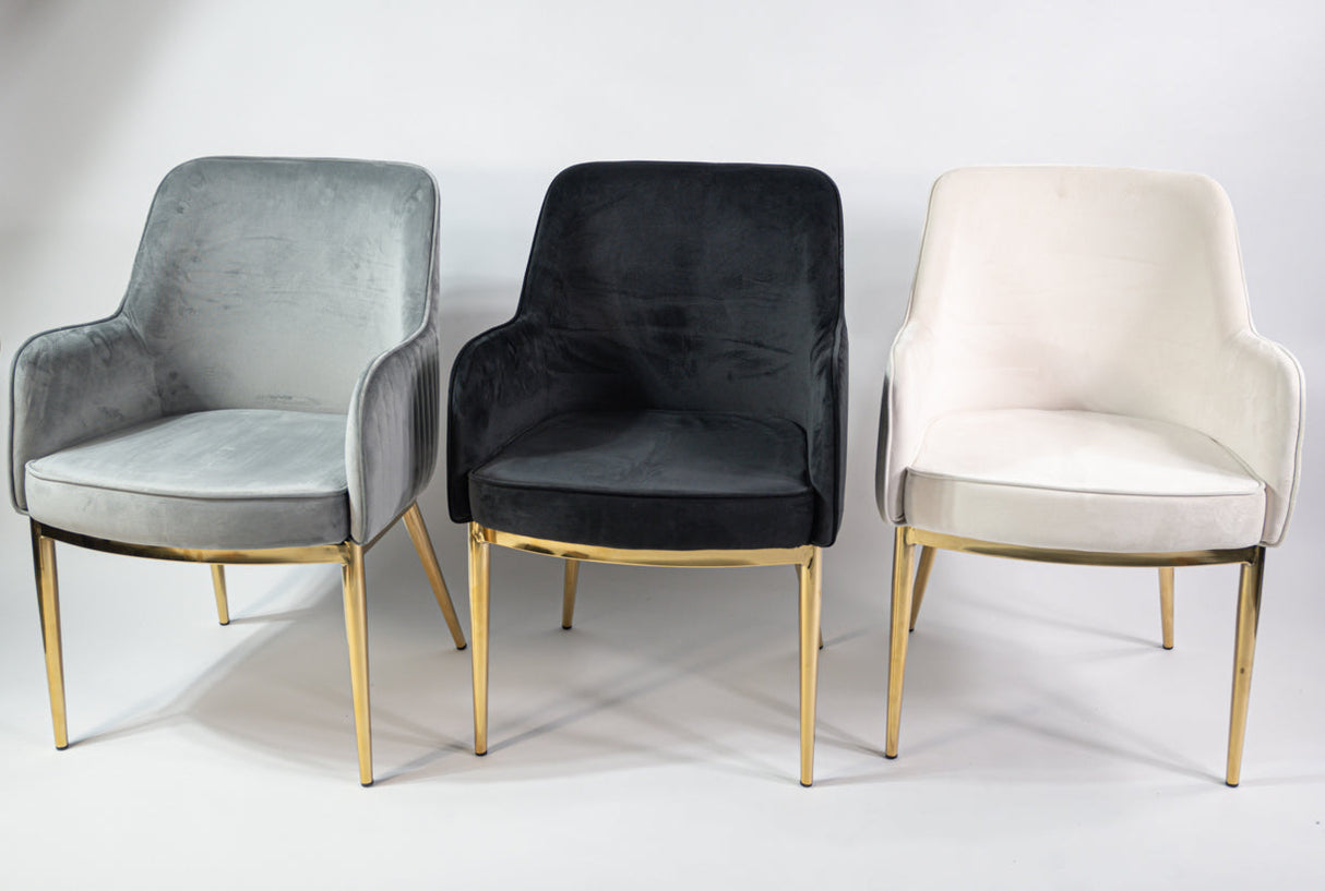 Silla de comedor premium KL Nolan en color negro