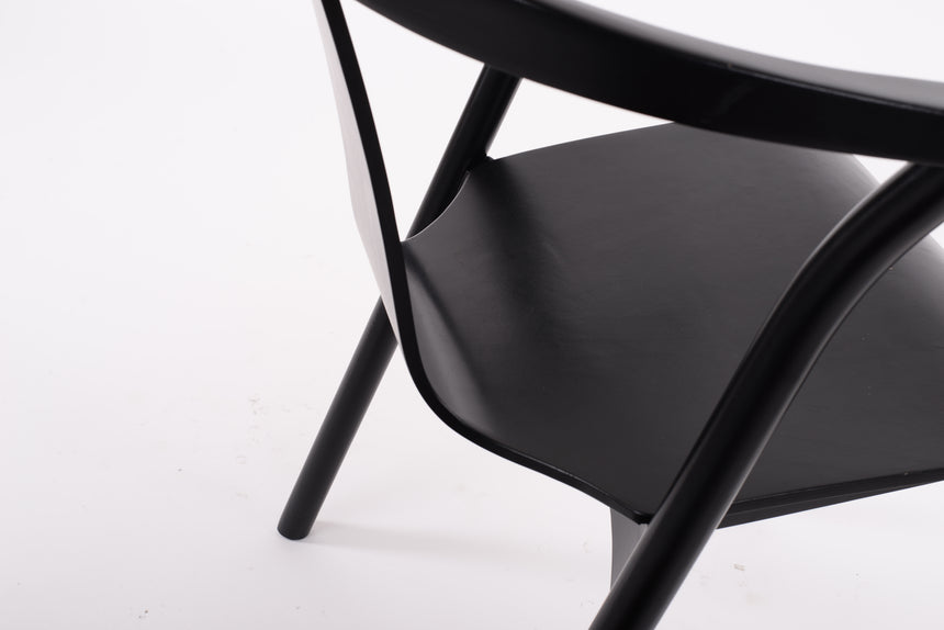 Silla de restaurante Arres - con tapizado/tinte opcional 