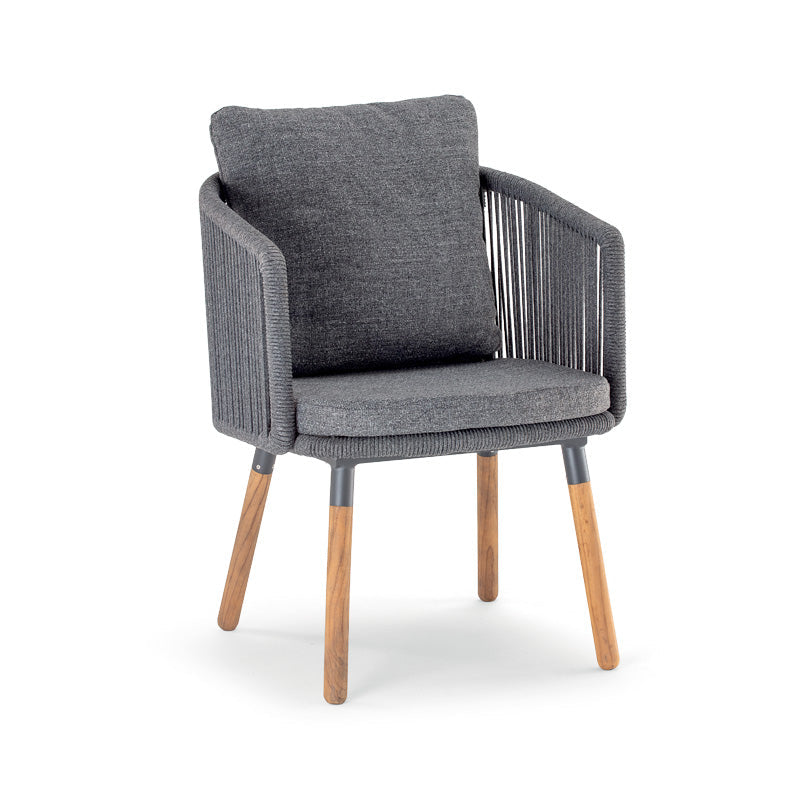 Grattoni kültéri teraszszék Bahamas antracit