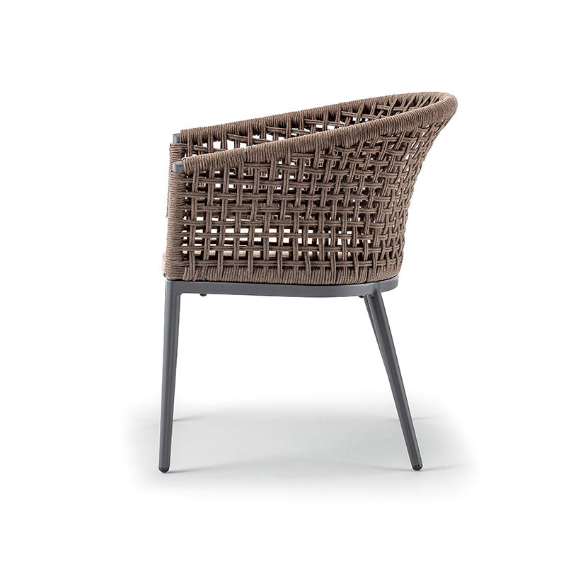 Grattoni kültéri teraszszék Cuba antracit/barna