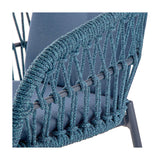 Grattoni kültéri teraszszék Elba kék