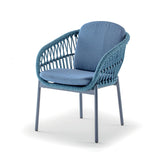Grattoni kültéri teraszszék Elba kék