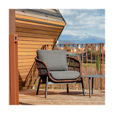 Grattoni Elba kerti garnitúra 4 személyes barna színben