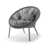 Sillón de exterior Grattoni Nancy antracita