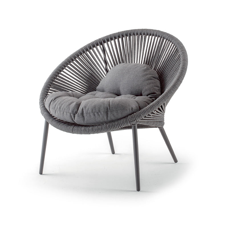 Sillón de exterior Grattoni Nancy antracita