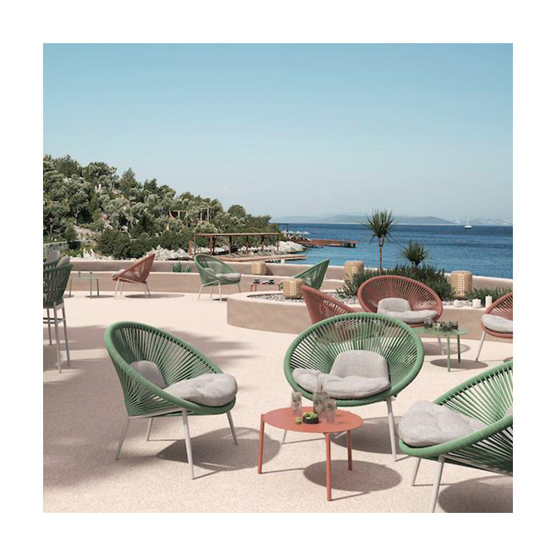 Grattoni kültéri lounge szék Nancy zöld