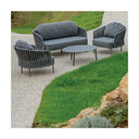 Conjunto de jardín Grattoni Soho para 4 personas