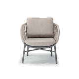 Conjunto de jardín Grattoni Tahiti para 4 personas en beige