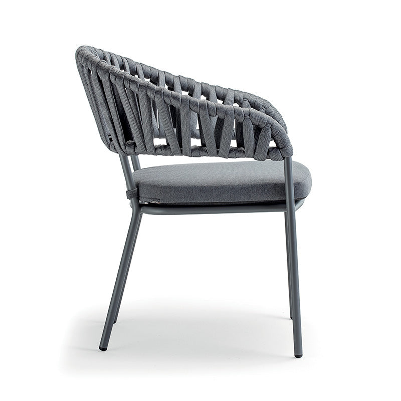 Grattoni kültéri teraszszék Victory antracit