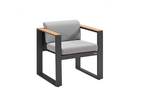 Conjunto de comedor de jardín Higold Cambusa de 6 plazas