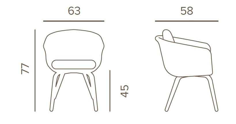 Grattoni Melrose II.,  kültéri szék
