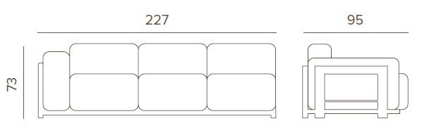 Grattoni Rule teak I. – kültéri terasz szett