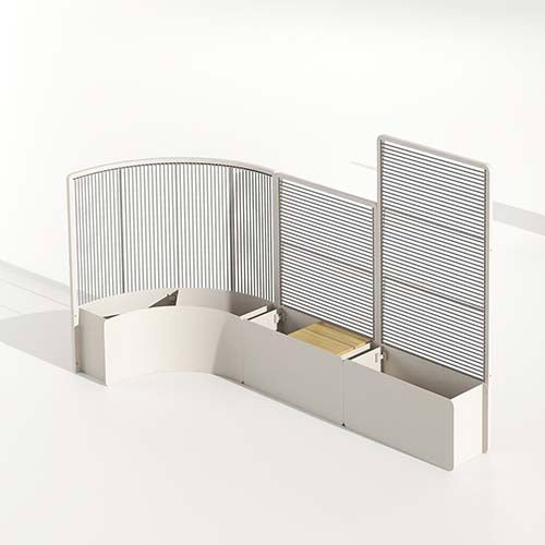 Biombo exterior Higold Lilia IV.