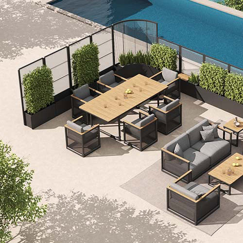 Biombo exterior Higold Lilia VII.