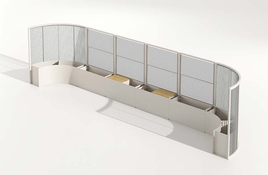 Biombo exterior Higold Lilia IV.