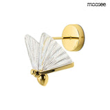 Lámpara de pared Butterfly S dorada
