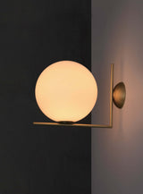 Halm 20 falilámpa – sárgaréz