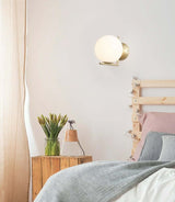 Halm 20 falilámpa – sárgaréz