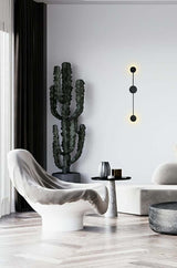 64. Lámpara de pared Shadow 2 Close negra