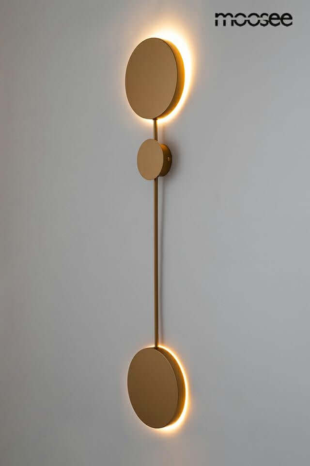 Lámpara de pared Shadow 2 dorada