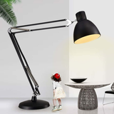 Lámpara de pie gigante negra – metal