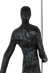 Lámpara de pie Human Square – fibra de vidrio