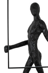 Lámpara de pie Human Square – fibra de vidrio