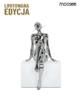 Estatua/lámpara de pie de Cyber ​​Woman