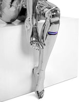 Estatua/lámpara de pie de Cyber ​​Woman