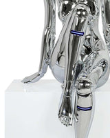 Estatua/lámpara de pie de Cyber ​​Woman