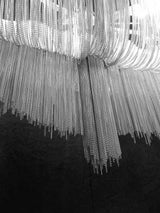 Lámpara colgante Atlanta Long – aluminio, acero