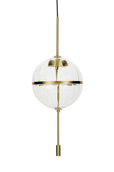 Chaplin 300 függőlámpa réz – LED, üveg