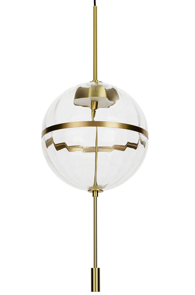 Chaplin 300 függőlámpa réz – LED, üveg