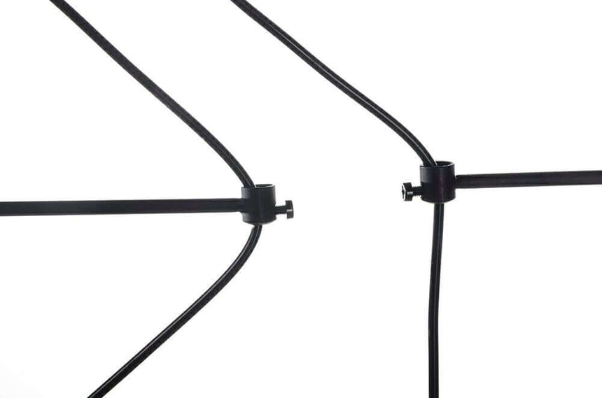 Flusso Line 4 fekete függesztett lámpa