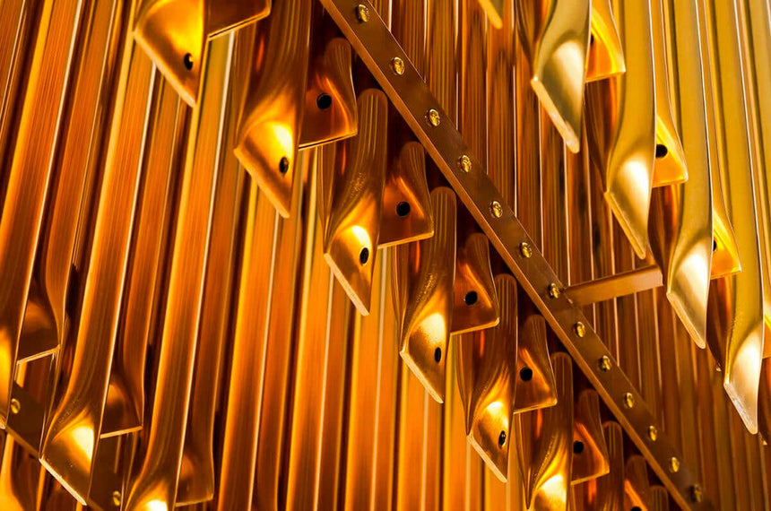 Galliano Long függőlámpa sötétarany – alumínium, szénacél