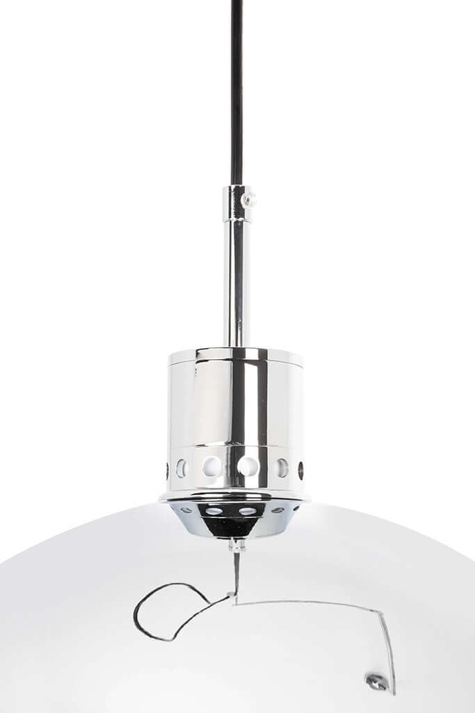 Lámpara colgante Rota 360 cromo plata