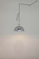 Lámpara colgante Rota 360 cromo plata