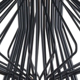 Straw függesztett lámpa szürke – karbonacél