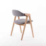 Silla de comedor Logan (tapizado/tinte opcional) 