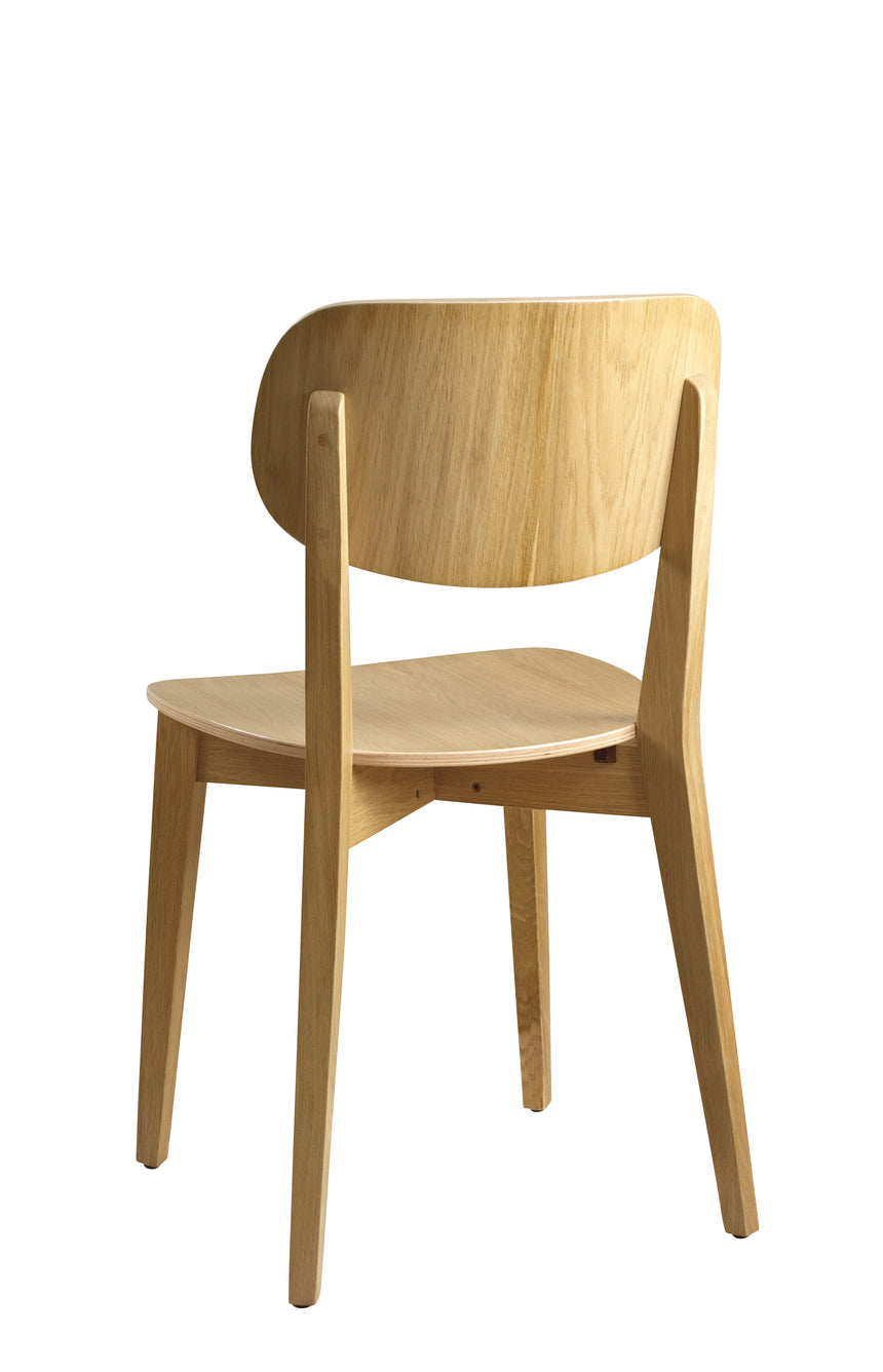 Silla de restaurante Robinson PS - con tapizado/tinte opcional