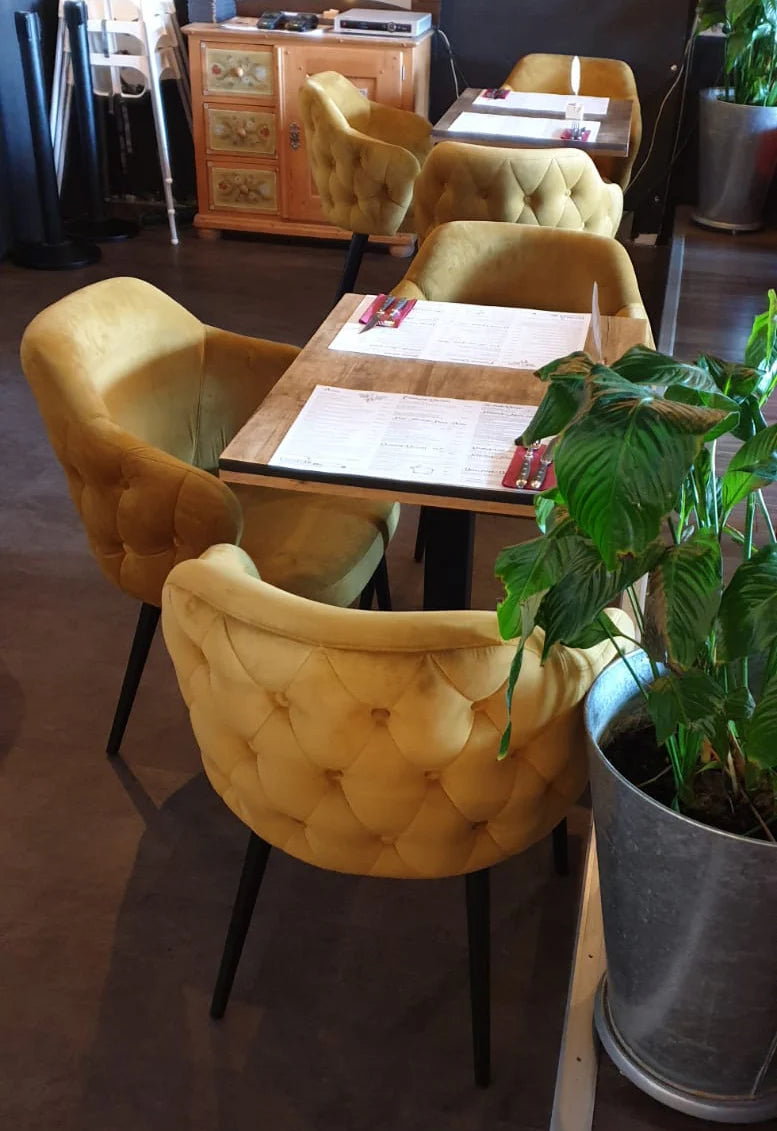 Silla de comedor Andor II. - con tapizado opcional