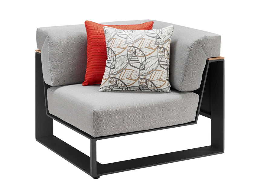 Conjunto de muebles de jardín esquineros Higold Cambusa de 5 plazas