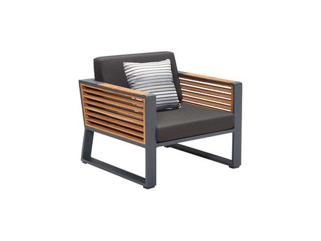 Conjunto de sofás de jardín de 4 plazas Higold New York