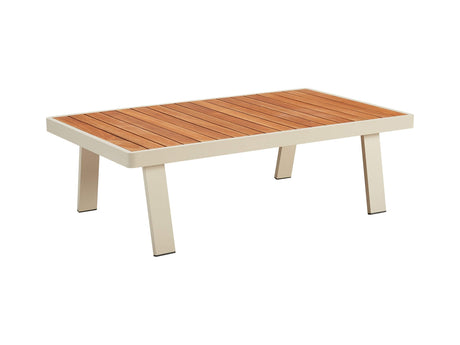 Higold Nofi - Sofá de jardín de 4 plazas, beige