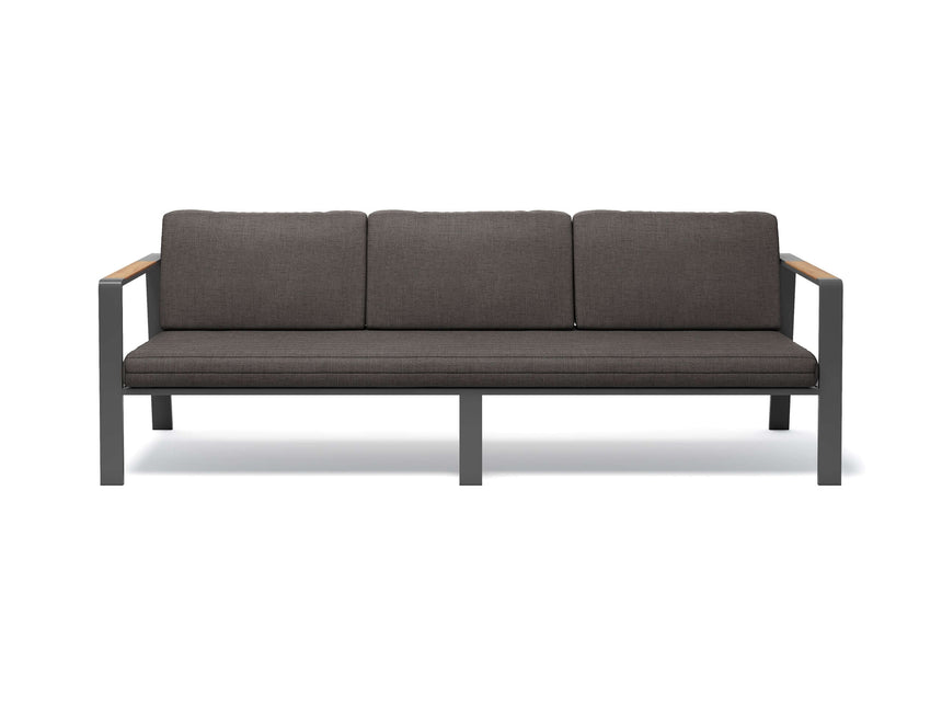 Higold Nofi - Sofá de jardín de 5 plazas, negro