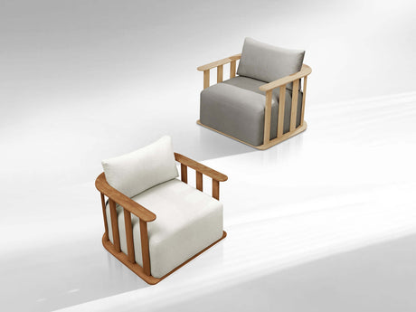 Conjunto de sofás de jardín de 4 plazas Higold Pallisad